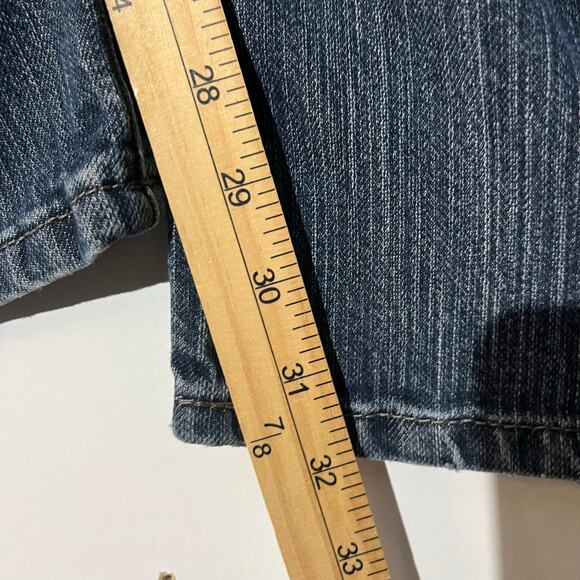 Wrangler Originals Relaxed Straight Flex Fit Distressed Blue Jeans Men’s 32x32 - Picture 5 of 5